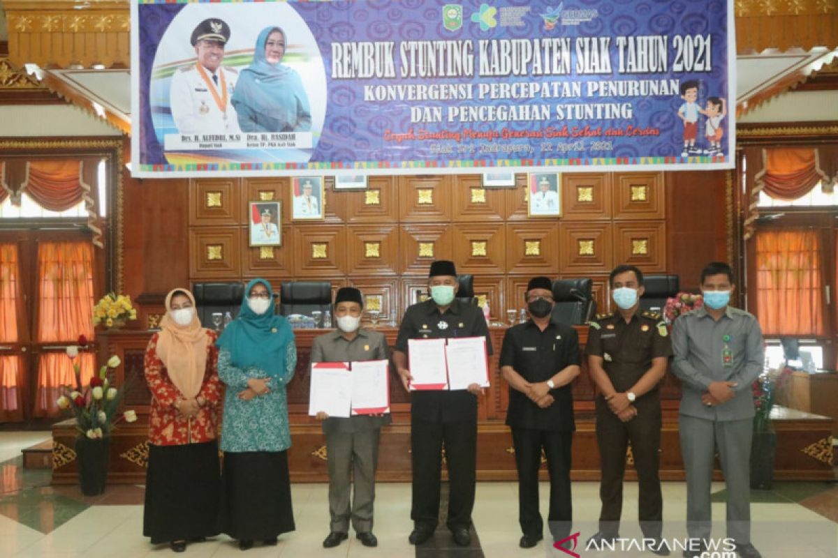 Siak peringkat lima stunting di Riau, ini upaya bupati