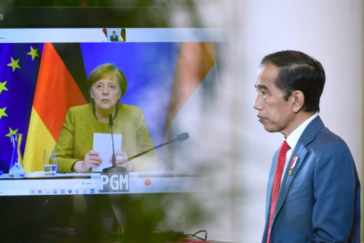 Jokowi-Kanselir Jerman gelar pertemuan bilateral virtual