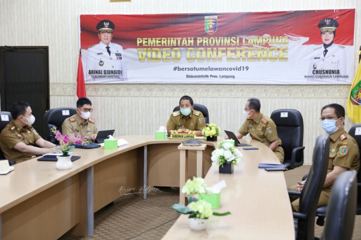 Gubernur Lampung ikuti peluncuran Aksi Pencegahan Korupsi