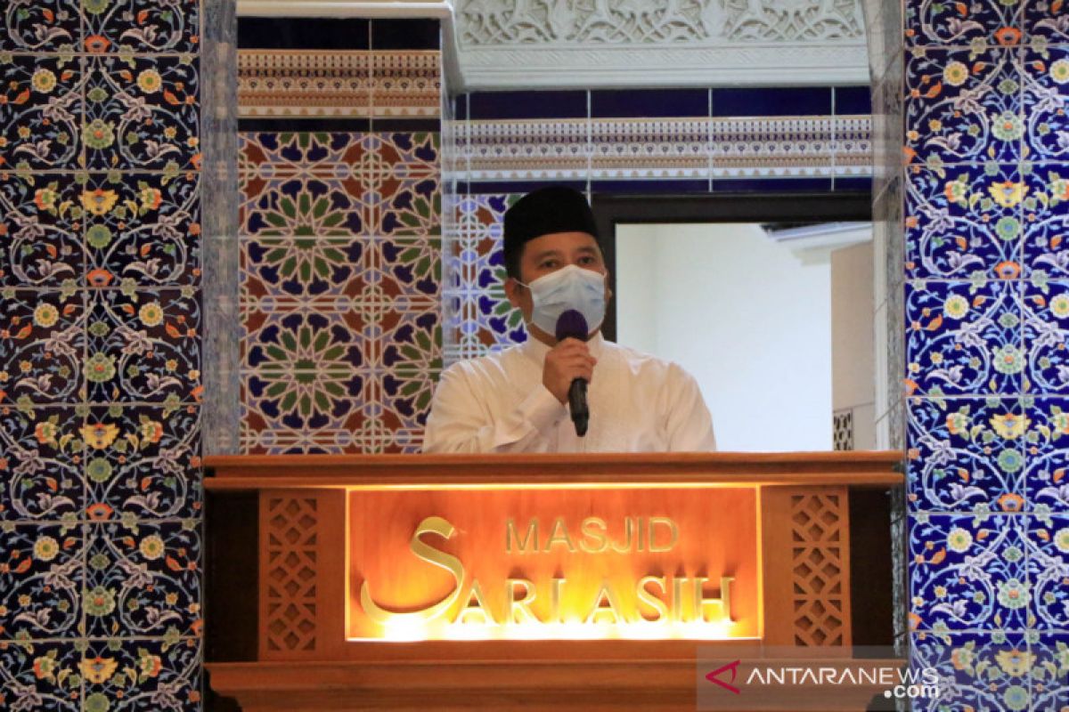 Wali Kota Arief ingatkan DKM terapkan prokes selama shalat tarawih