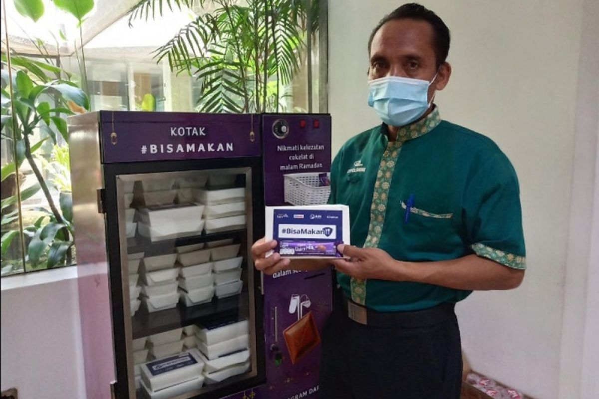 Ada "vending machine" makanan gratis Ramadhan di 4 RS rujukan Jakarta