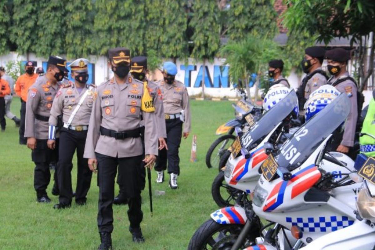 Polres Madiun  fokus pencegahan COVID-19 di Operasi Keselamatan 2021