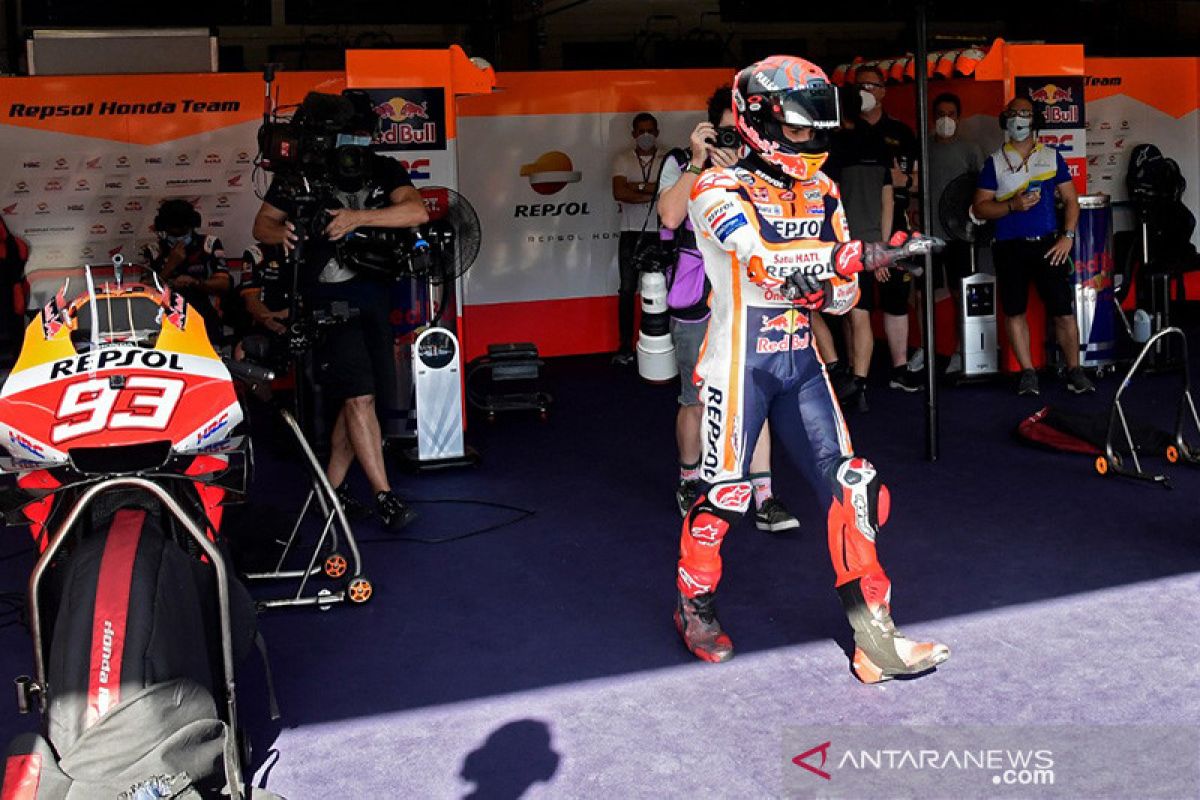 Lulus tes medis, Marquez fit untuk GP Portugal