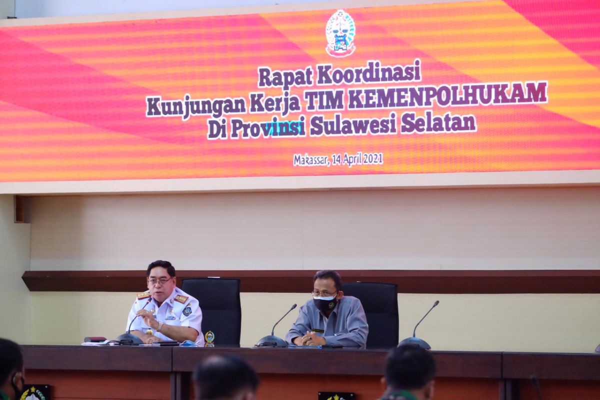 Kemenpolhulkam ingatkan Sulsel jaga  protokol kesehatan cegah COVID-19