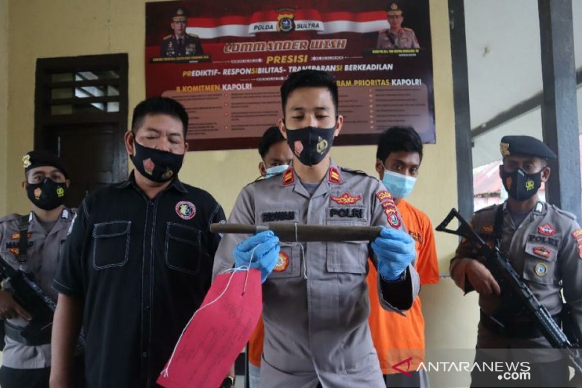 Polisi tangkap pelaku kriminal di Kendari yang menikam korbannya