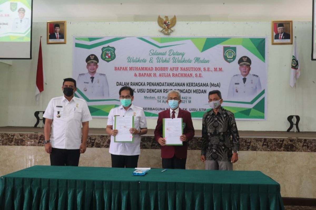 Wali Kota Medan apresiasi kerja sama  UISU dan RSUD Pirngadi