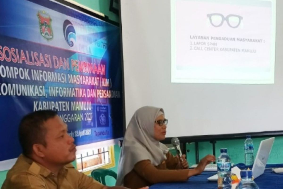 Pemkab Mamuju bina 121 kelompok informasi masyarakat