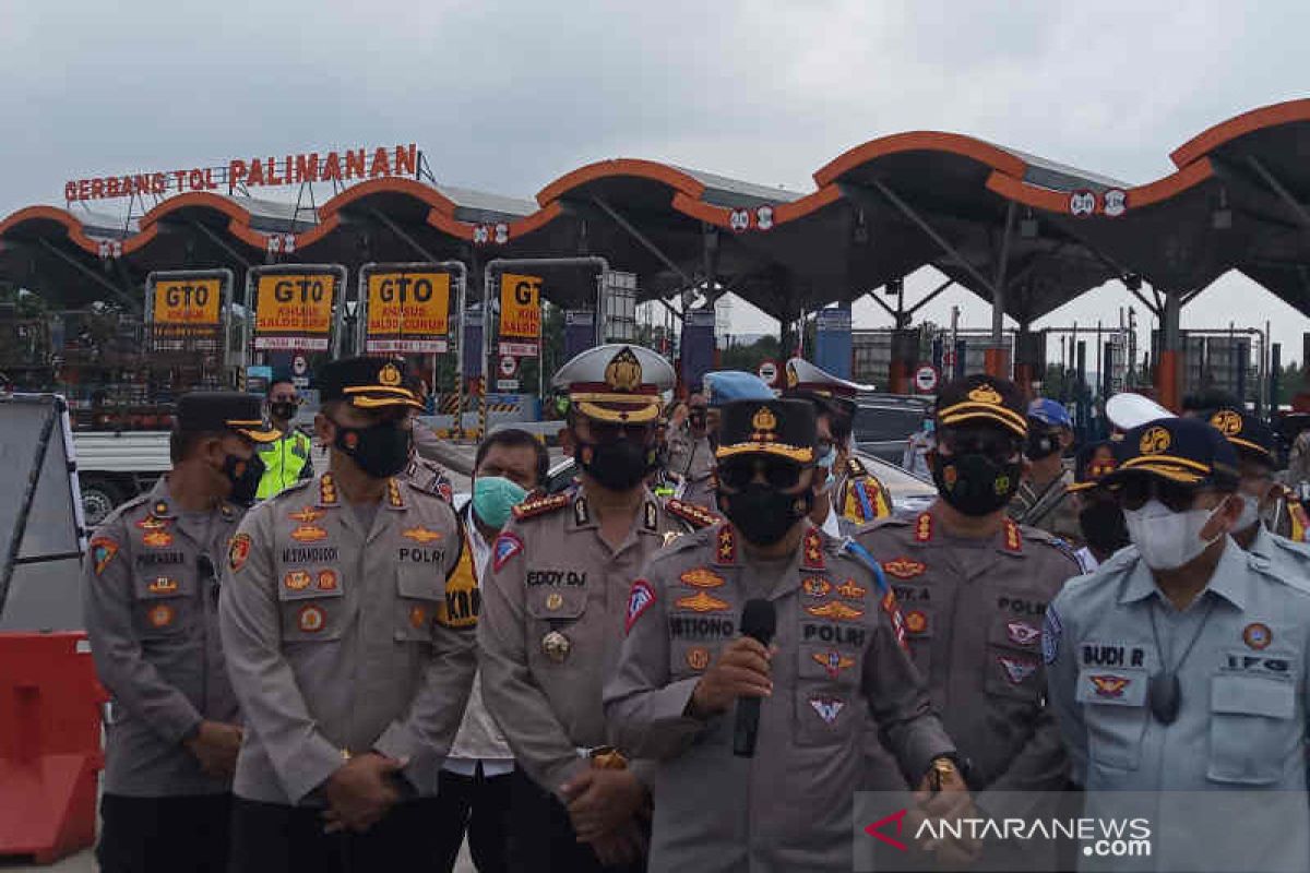 Kakorlantas Polri sebut ada 333 pos penyekatan mudik Lebaran 2021