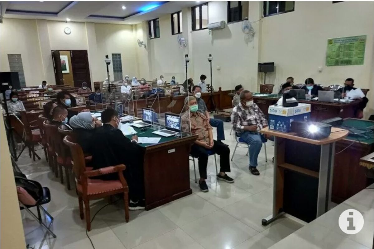 Jaksa KPK hadirkan lima saksi sidang korupsi di PUPR Lampung Selatan