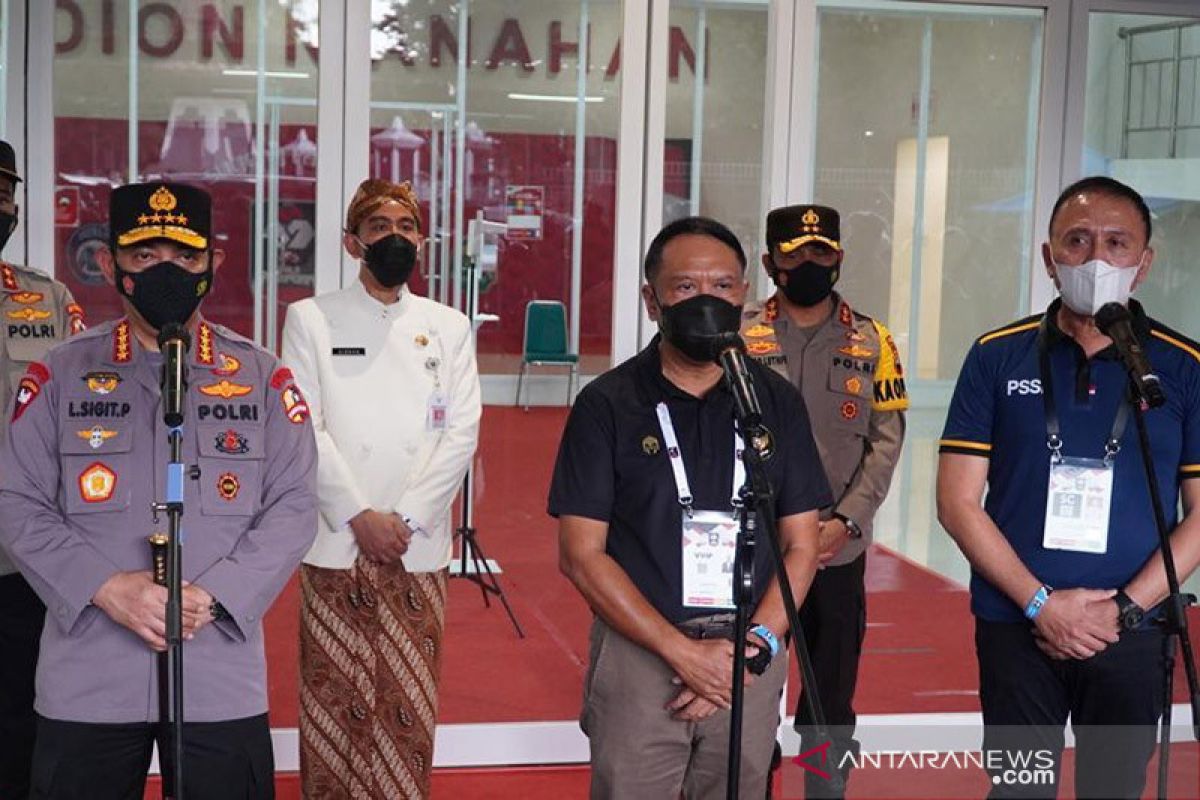 Presiden perintahkan kaji liga dengan penonton di stadion