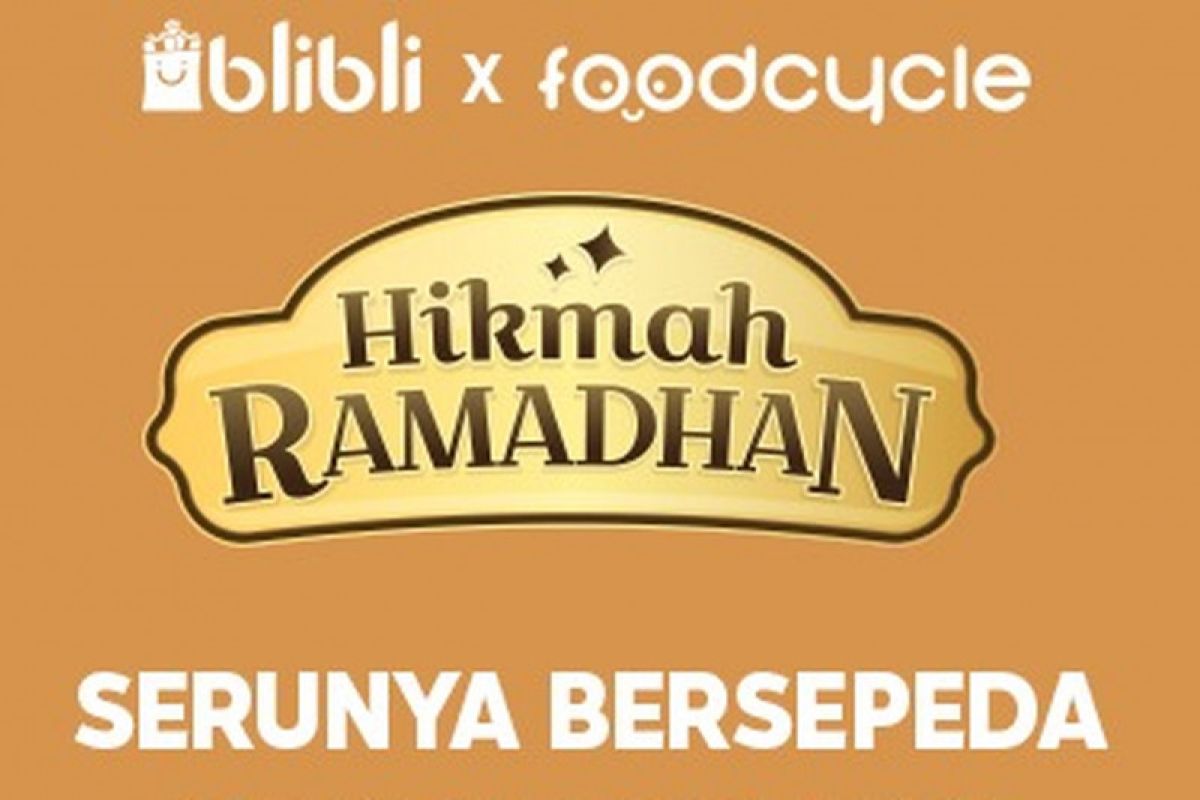 Blibli gandeng Foodcycle Indonesia untuk program "Gowes Berbagi"