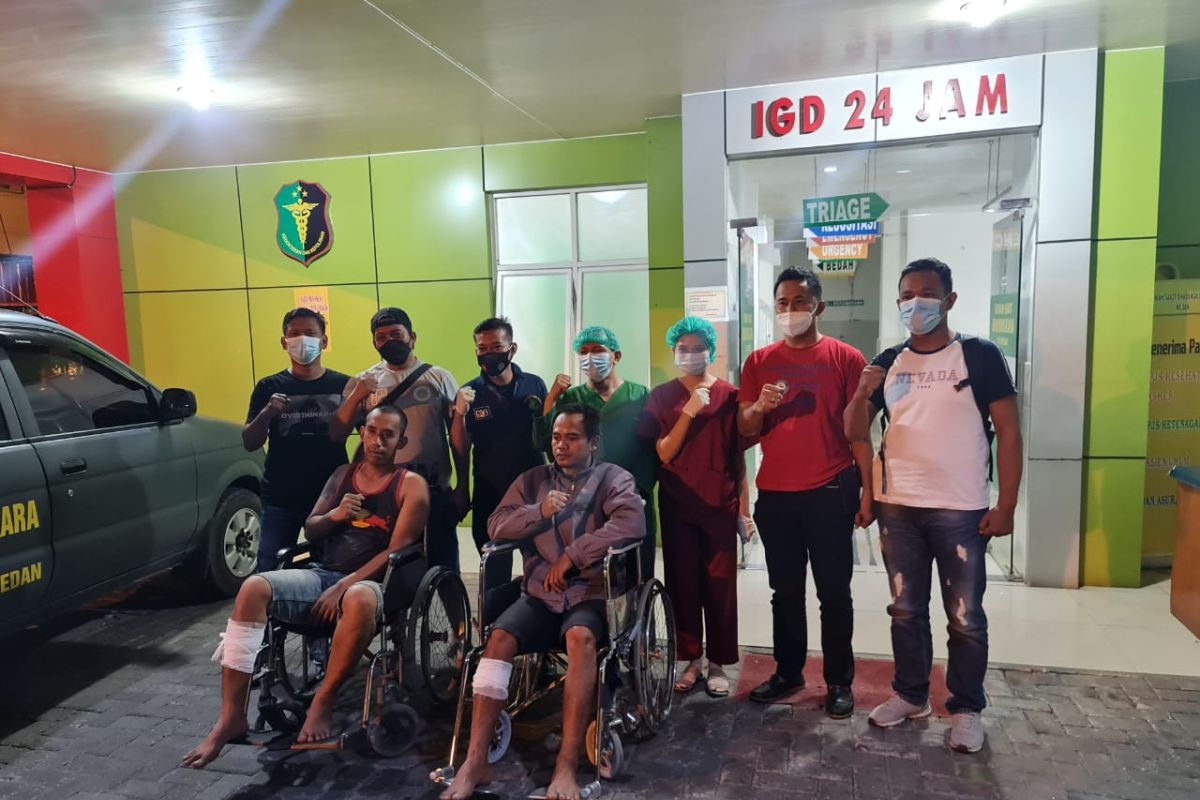Polisi tembak dua pelaku pencurian sepeda motordi Medan