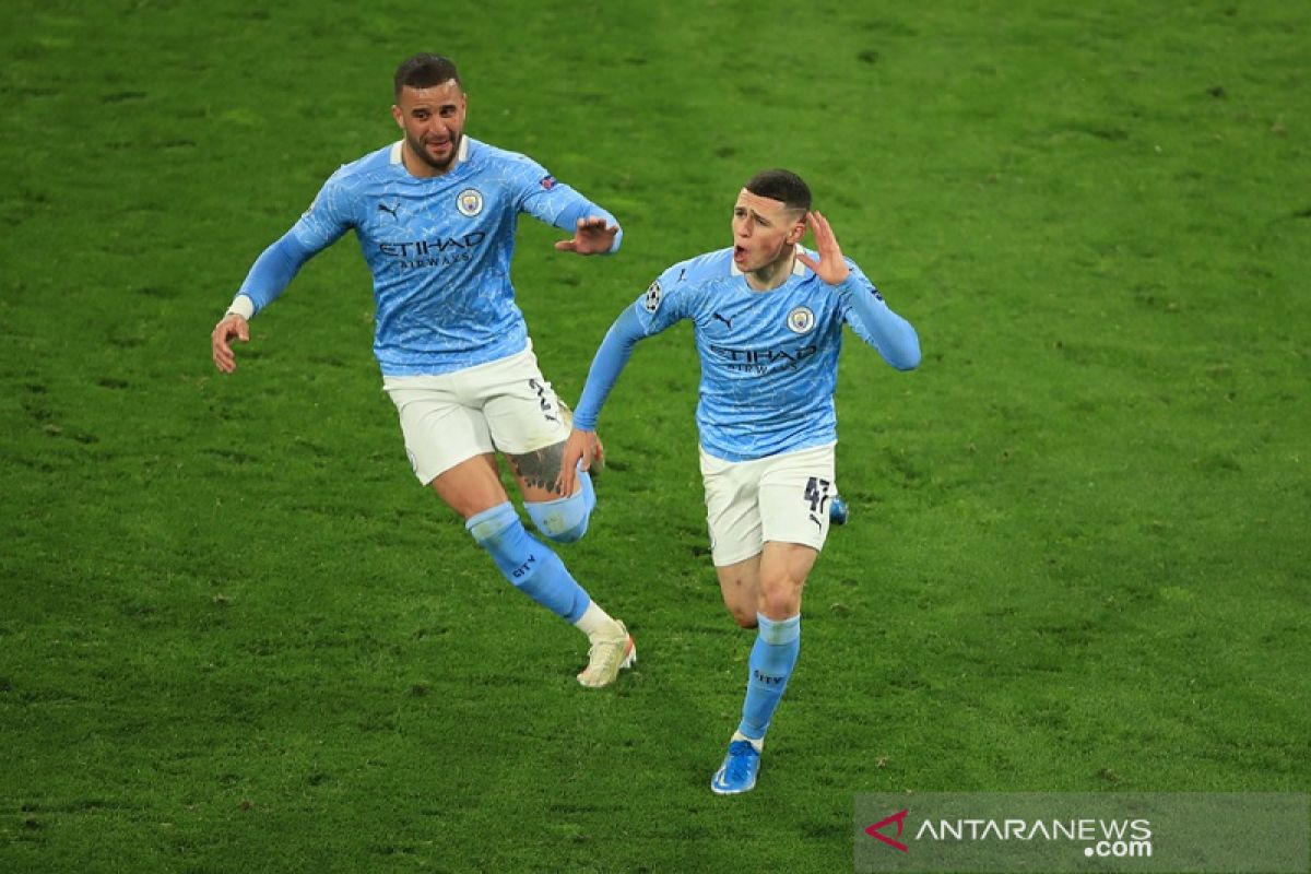 Manchester City melenggang ke semifinal Liga Champions