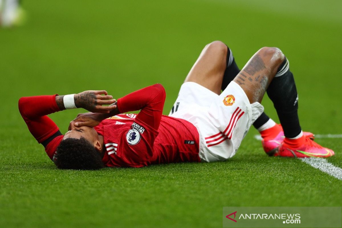 Rashford absen dari latihan sehari jelang leg kedua lawan Granada