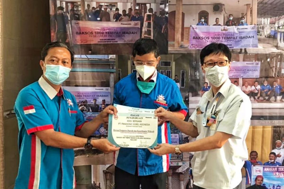 Panasonic Dukung ASISI Peduli Baksos ke 1000 Tempat Ibadah