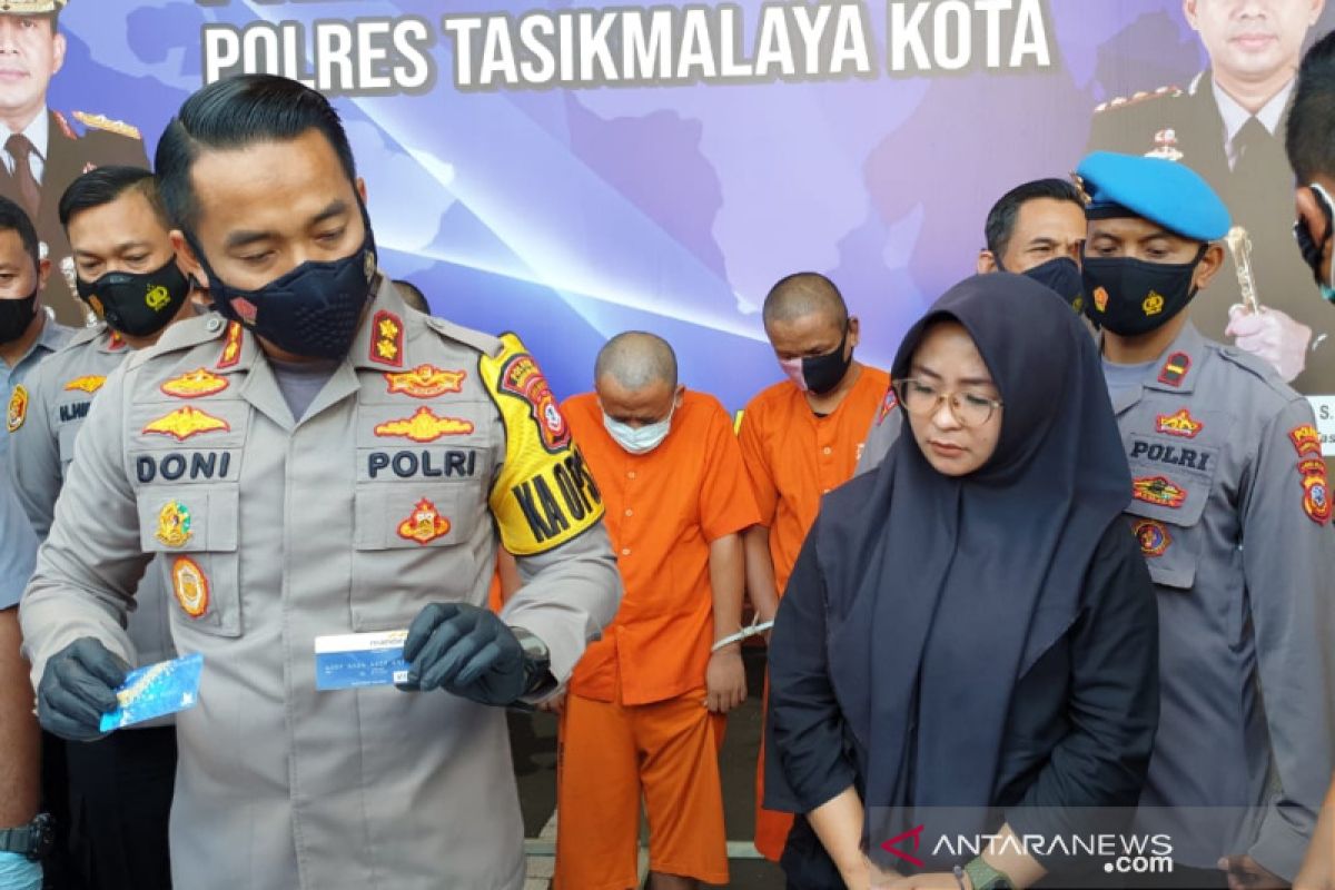 Polisi tangkap komplotan pembobol ATM lintas provinsi di Tasikmalaya