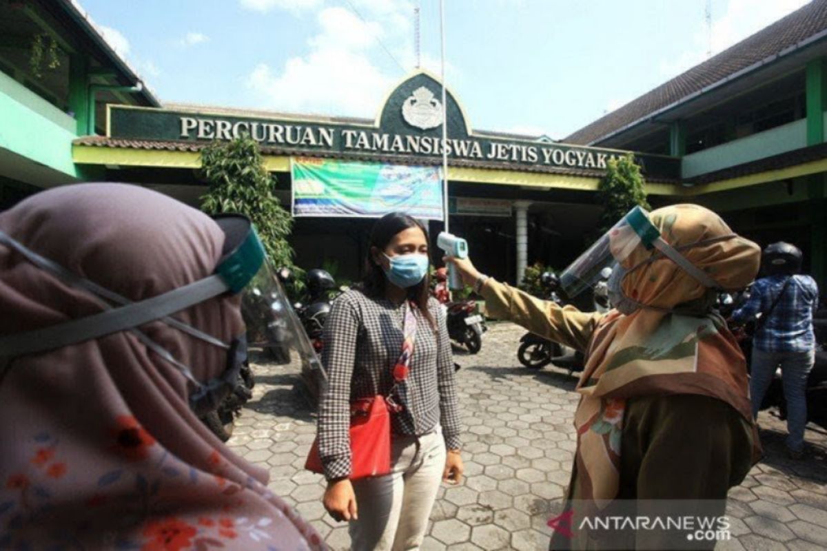 Uji coba sekolah tatap muka dihentikan jika wilayah zona oranye dan merah