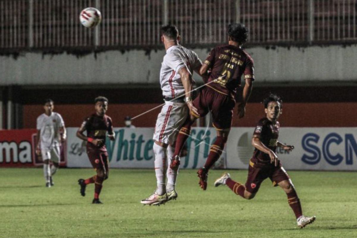 Laga Persija Jakarta lawan PSM Makassar berakhir imbang 0-0