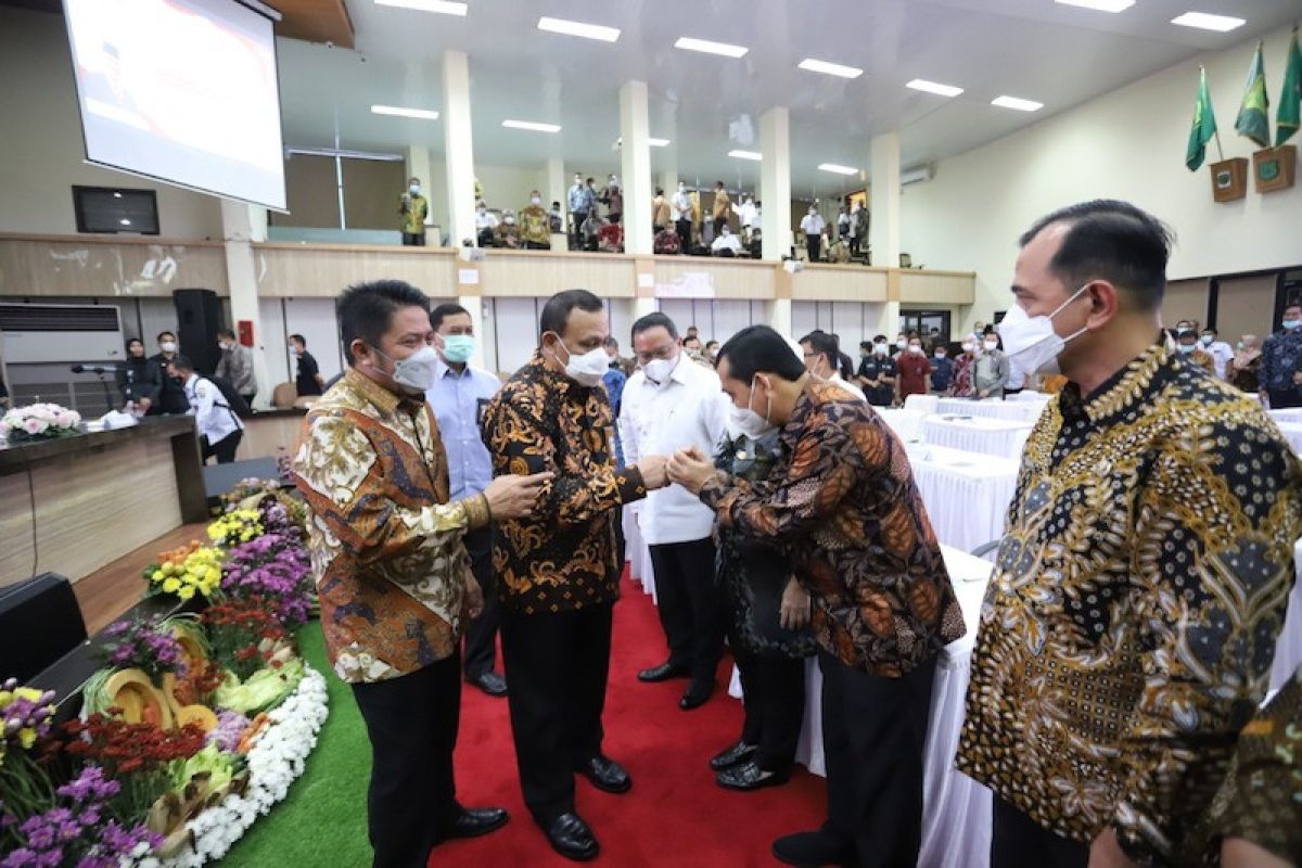 17 bupati dan wali kota di Sumatera Selatan  komitmen dukung KPK