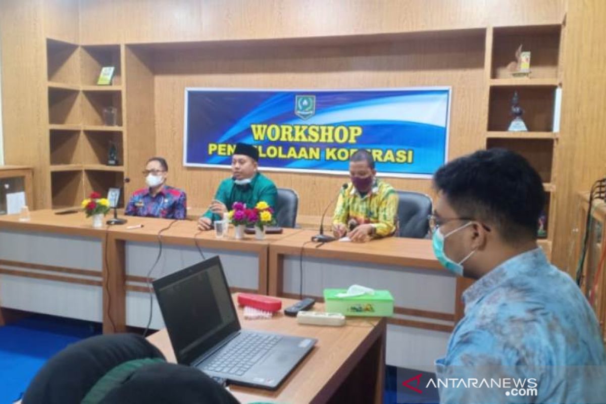 Workshop UPKK STAI Kandangan tahapan awal bentuk koperasi