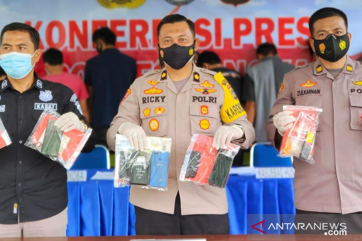 Satnarkoba Polres Bangka ringkus delapan orang penyalahgunaan narkotika