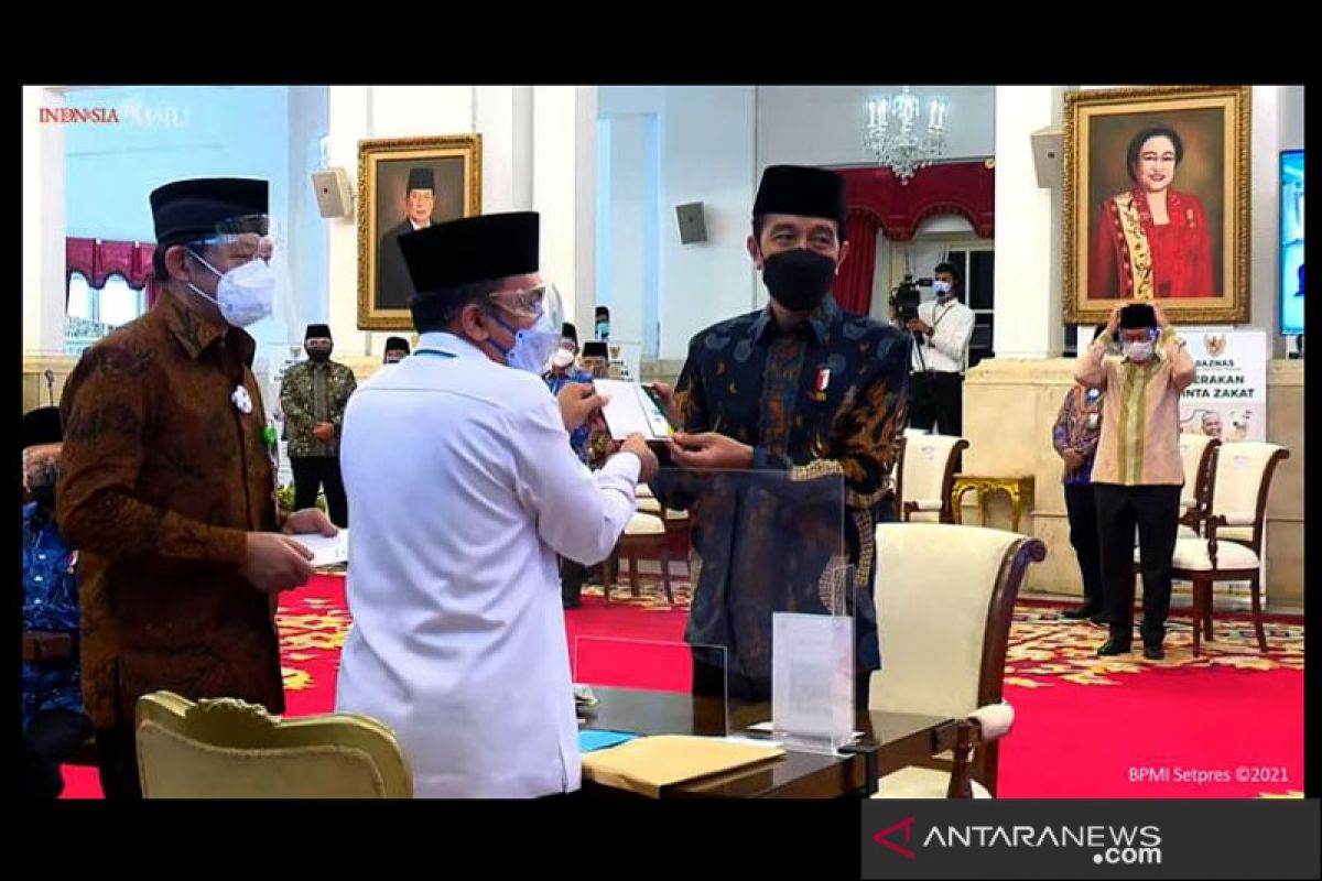 Presiden Jokowi luncurkan Gerakan Cinta Zakat