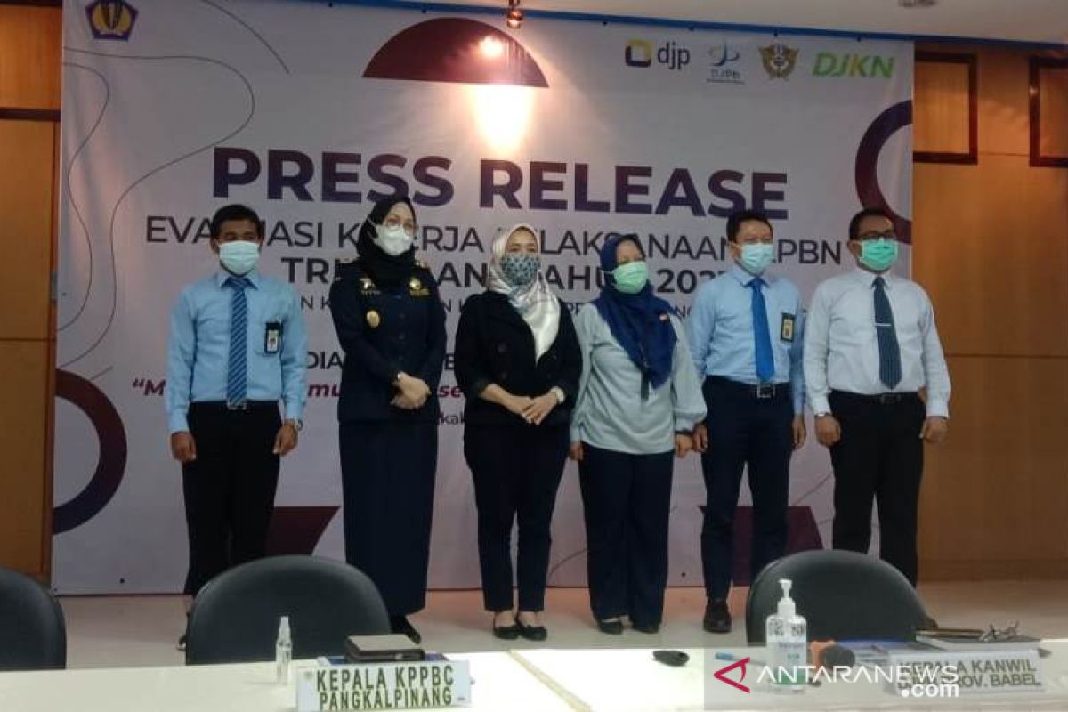 Penerimaan pajak triwulan I 2021 di Bangka Belitung Rp311,36 miliar