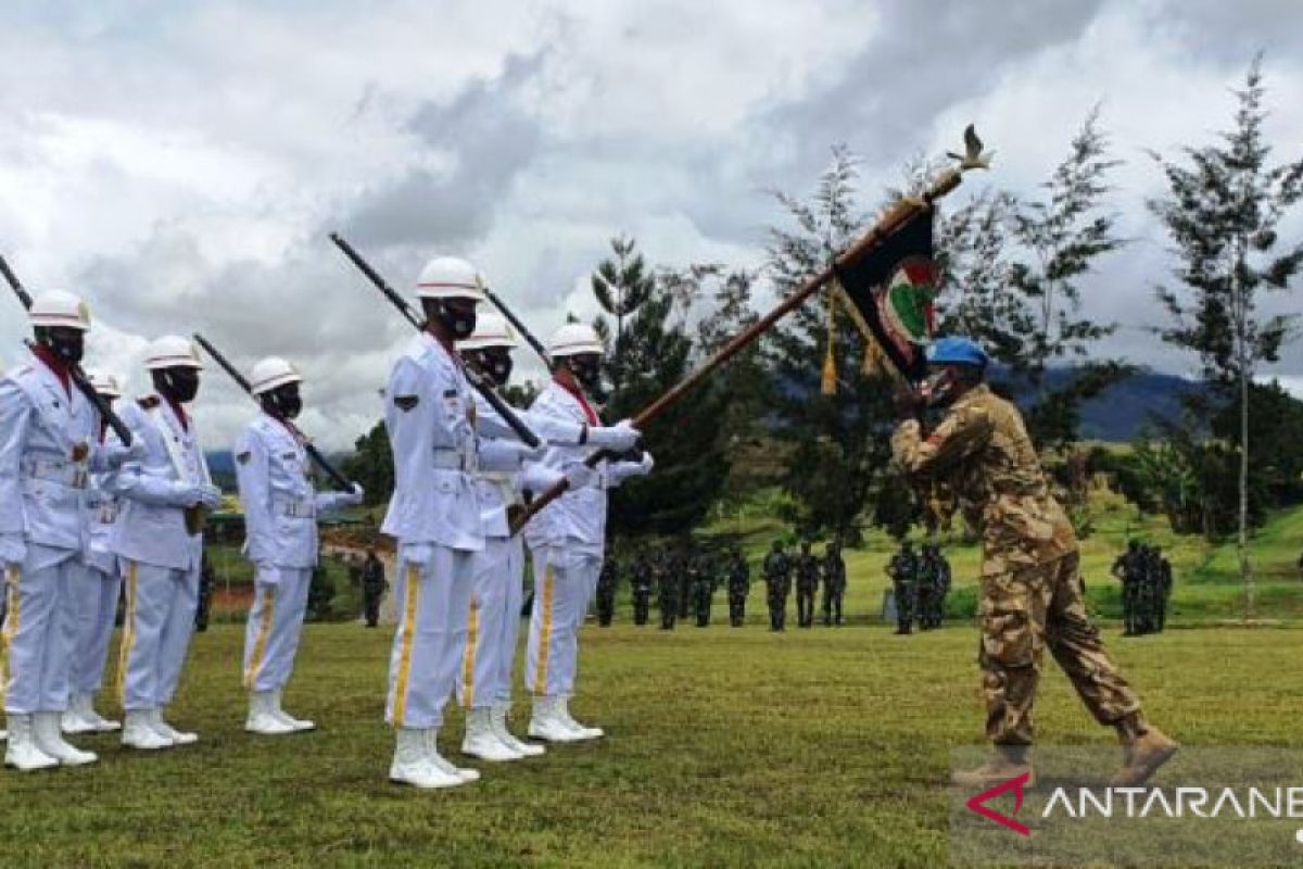 Bupati Jayawijaya terima satgas TNI penugasan pasukan PBB