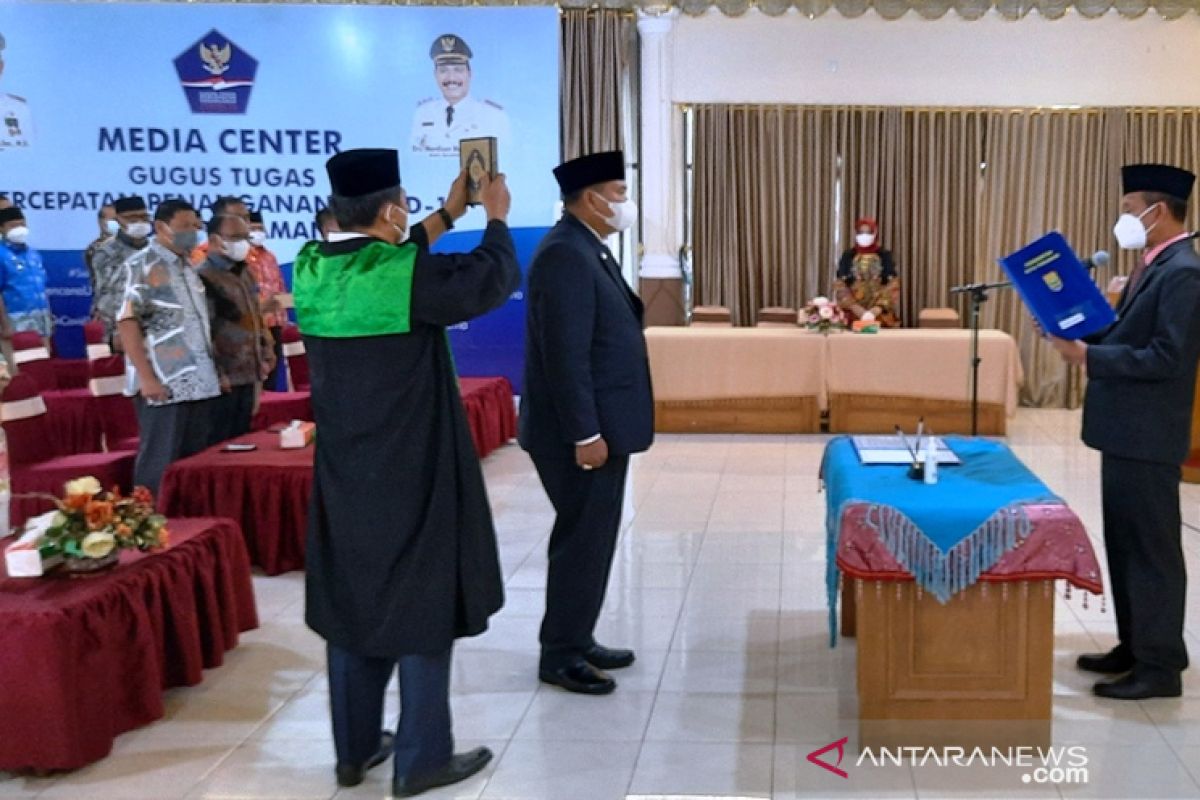 Yota Balad resmi jadi Sekda Kota Pariaman