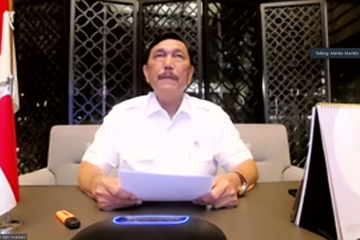 Luhut: RI kurangi emisi gas rumah kaca dengan energi bersih