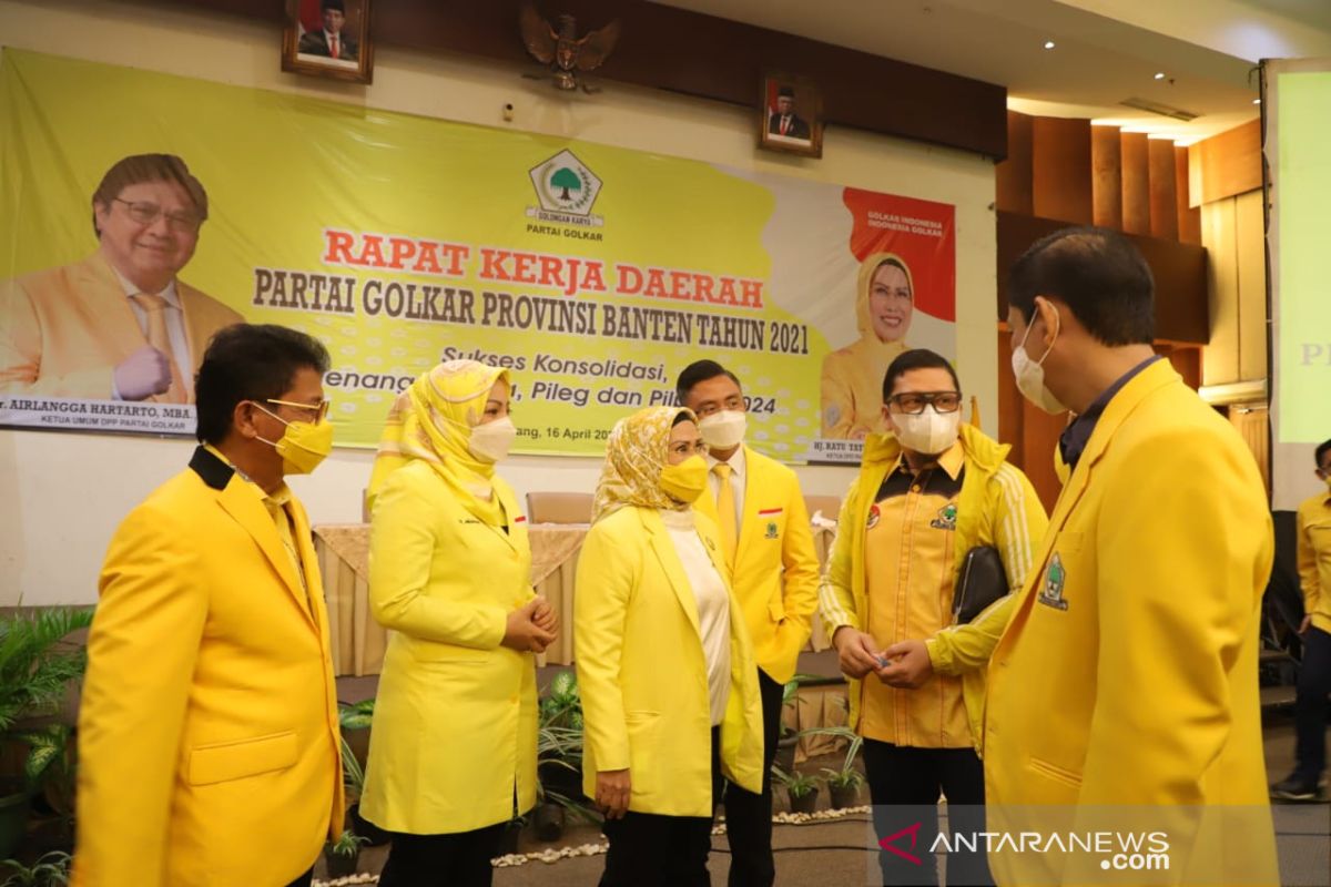 Pemilu serentak 2024, Golkar Banten perkuat konsolidasi