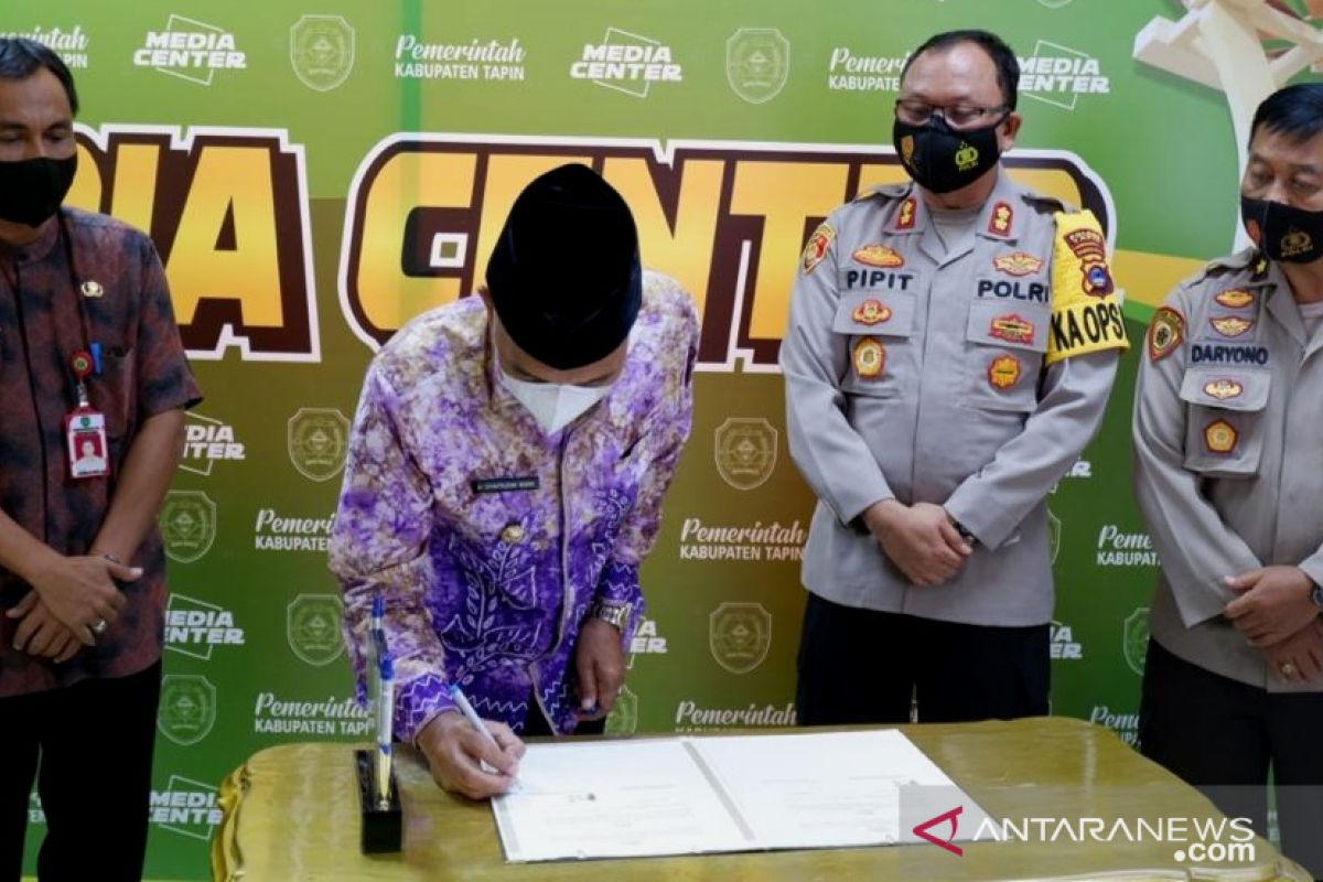 Polres Tapin siap rekrut 30 Bintara, pendaftaran ditutup 18 April 2021