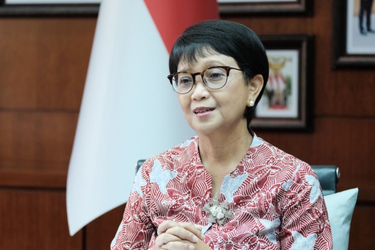 Menlu Retno tegas sampaikan penimbunan dan nasionalisme vaksin