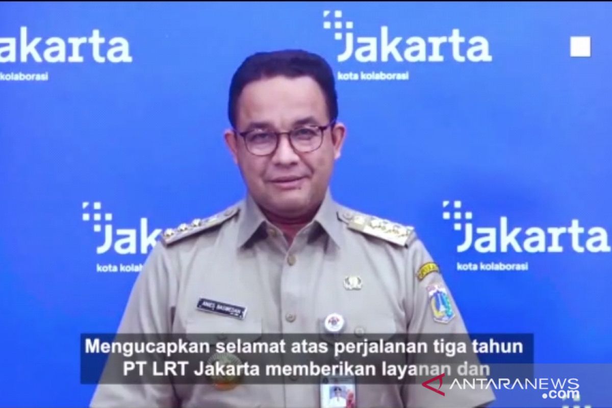 LRT Jakarta should continually innovate, governor