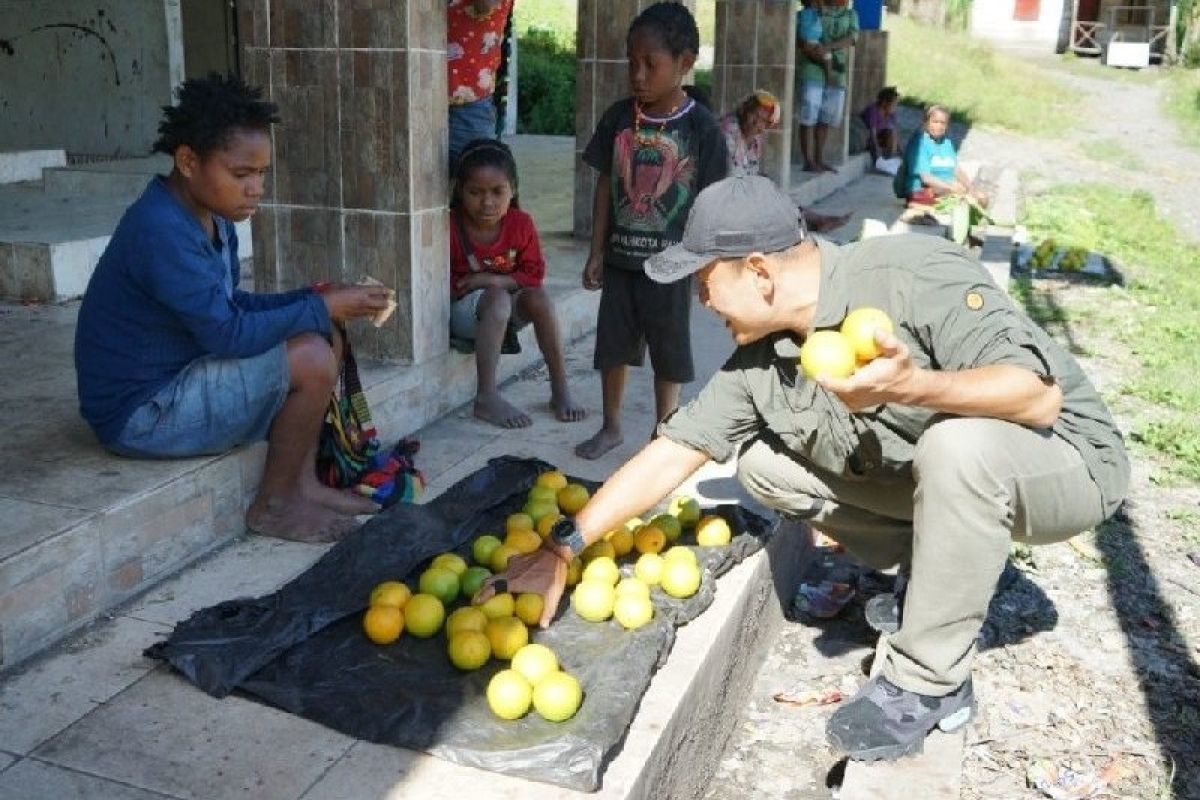 Aktivitas warga Beoga sudah berangsur normal