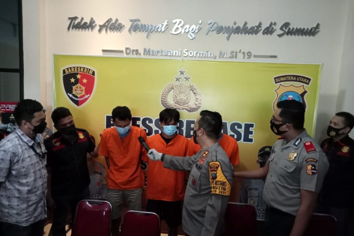 Polisi gagalkan peredaran 40 kilogram  ganja di Deli Serdang