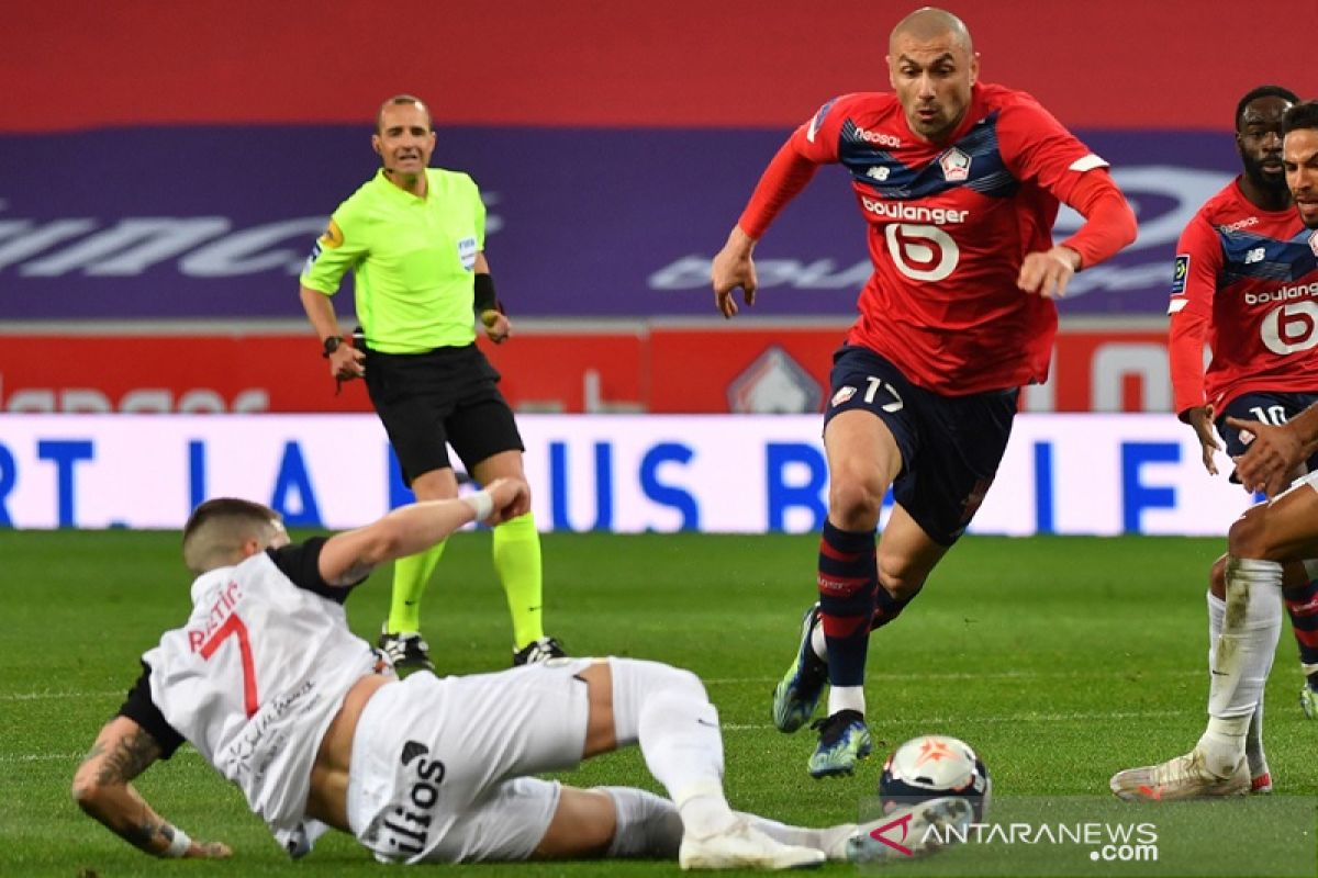 Liga Prancis: Dijegal Montpellier, Lille gagal mantapkan posisi puncak