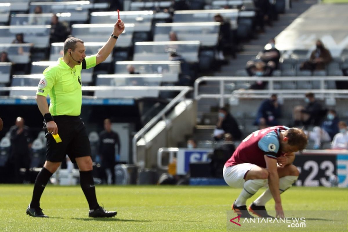 Dikalahkan Newcastle, ambisi West Ham ke Liga Champions terganggu