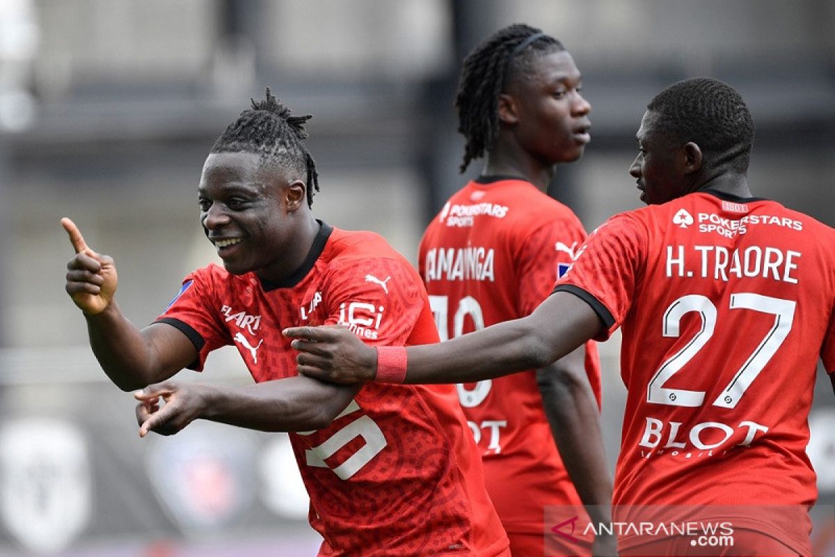 Rennes  dekati zona Eropa seusai menang di Angers