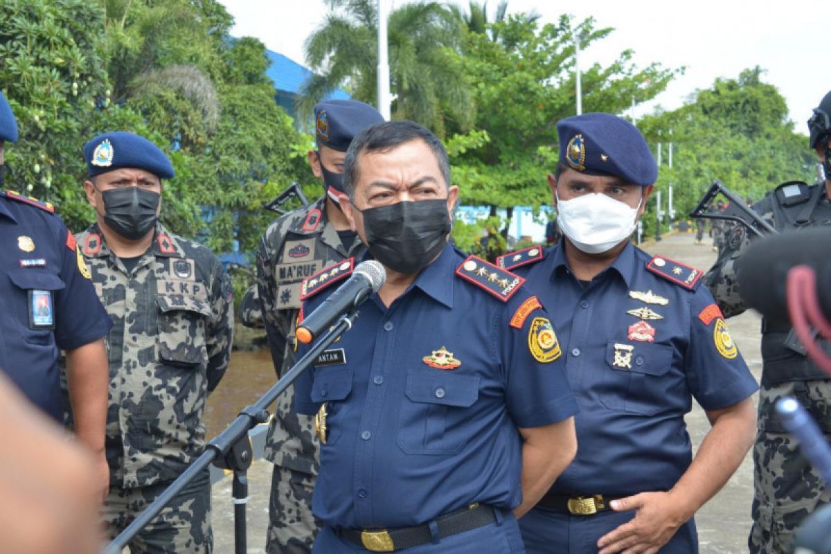 KKP berhasil rampungkan penyidikan 11 kapal ilegal di Selat Makassar