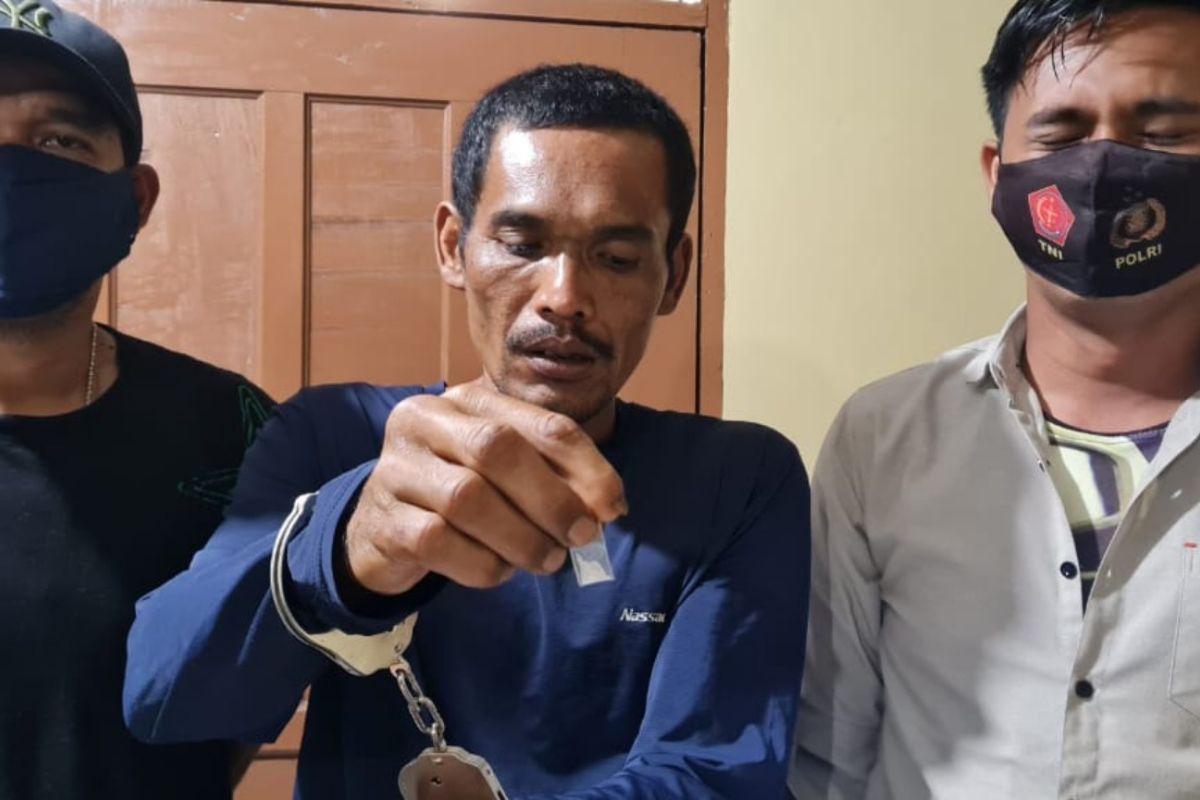 Polsek Sei Bingai tangkap Mol Tazam pemilik sabu-sabu