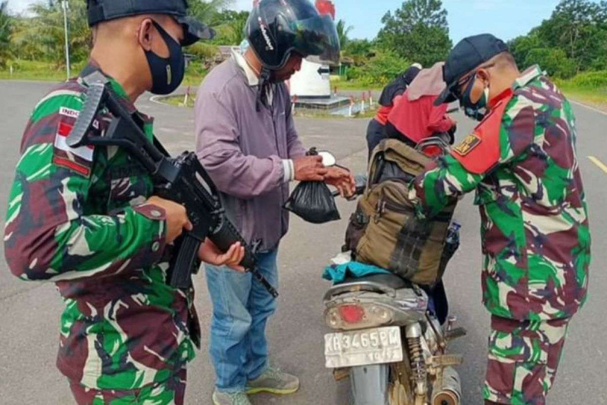 Satgas Pamtas pastikan perbatasan tak jadi pintu masuk barang ilegal