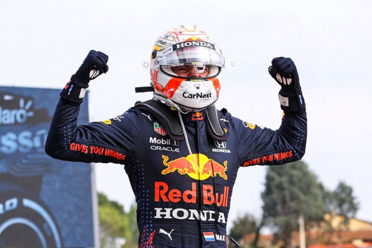 Verstappen juarai  GP Emilia Romagna yang kaotis