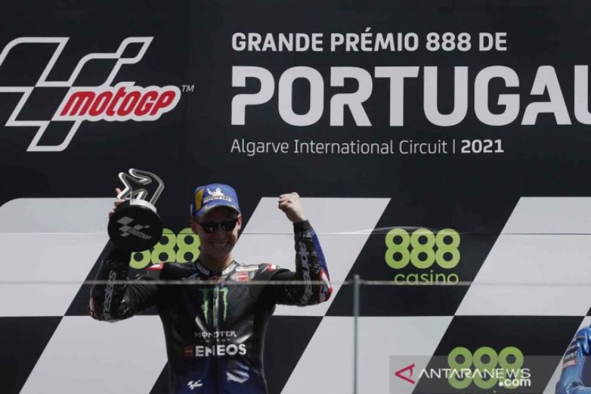 MotoGP: Fabio Quartararo juara MotoGP Portugal