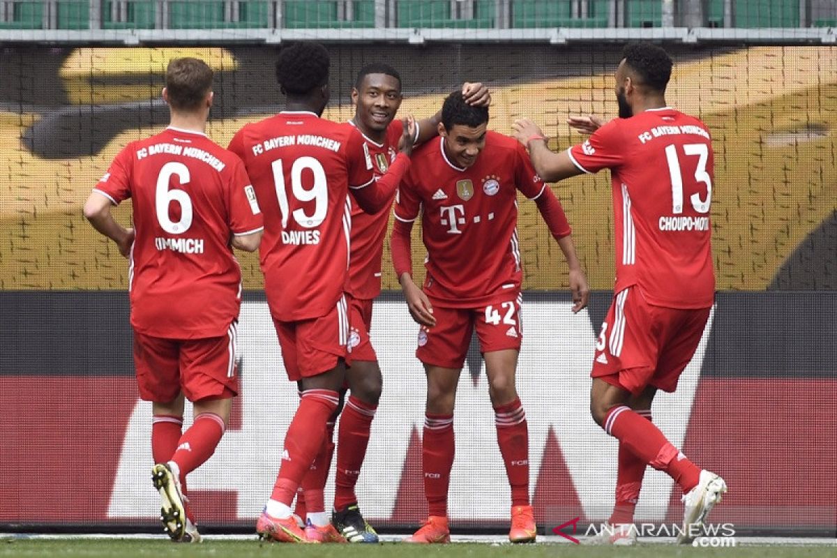 Liga Jerman - Bayern Muenchen semakin dekati gelar juara setelah kalahkan Wolfsburg