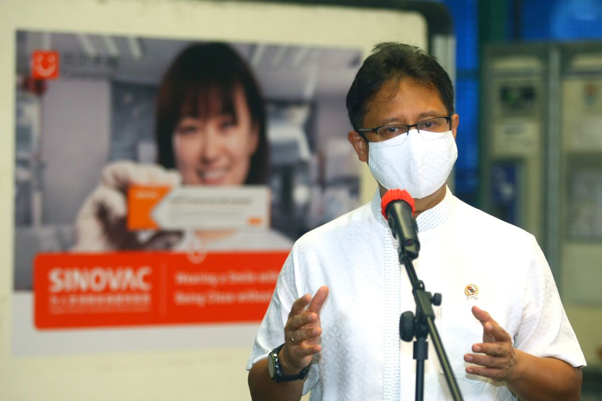 Menkes: 6 juta bulk vaksin Sinovac tahap kedelapan tiba di Indonesia