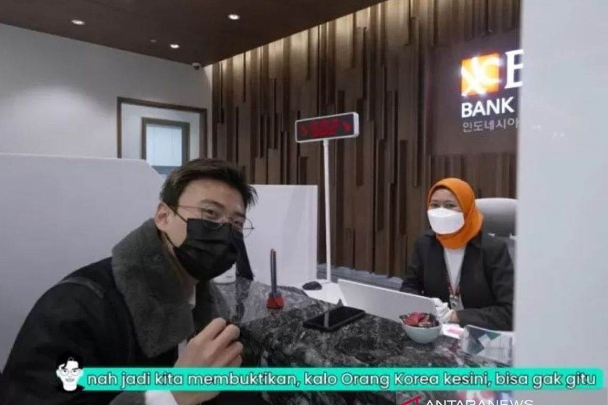 Youtuber Jang Hansol sambangi BNI Seoul