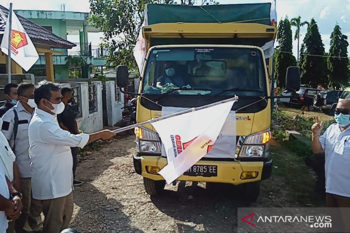 Gerindra distribusi logistik untuk korban bencana alam NTT