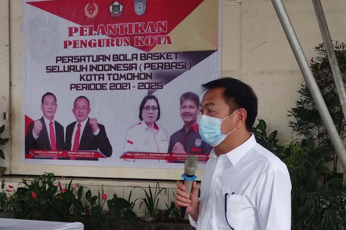 Kepengurusan Perbasi Tomohon diharapkan tingkatkan prestasi