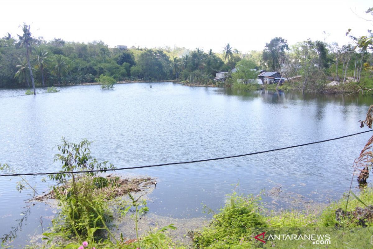 Pascabadai Seroja danau baru muncul di Kota Kupang